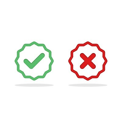 EPS 해외이미지 십자가 일러스트 비즈니스 추상 빨간색 초록색 금융 상자 사무실 디지털 웹 금지 플랫 끝 선택 X 투표 심볼 체크표시 확인 흔적 사인 긍정 고립 부정적 잘못 해외일러스트 알파벳 감정 컬러 컨셉 무늬 인터넷 경제 선거 파일형식 벡터 이미지허브