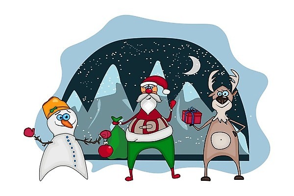 EPS 해외이미지 동물 템플릿 캐릭터 디자인 계절 행복 포스터 백그라운드 컨셉 크리스마스 겨울 일러스트 눈사람 휴가 사슴 새해 산 함께함 선물 풍경 빨간색 친구 산타클로스 파티 우주 냉동 축제 추위 달 축하 인사 신용카드 눈송이 플랫 만화 엽서 초대 장면 순록 카피스페이스 클라우스 해외일러스트 일러캐릭터 자연요소 기념일 감정 컬러 포유류 관계 눈_날씨 이벤트 금융 공백 예절 편지 파일형식 벡터 이미지허브