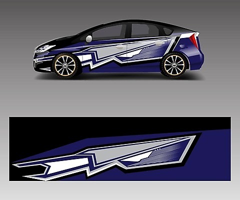 EPS 해외이미지 디자인 백그라운드 일러스트 자동차 추상 사람없음 목업 자동차코팅 해외일러스트 육상교통 무늬 파일형식 벡터 이미지허브