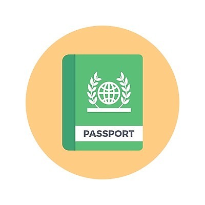 EPS 해외이미지 디자인 여행 일러스트 비즈니스 세계 글로벌 지구본 웹 티켓 플랫 심볼 오브젝트 사인 문서 보안 여권 신분 심플 통과 시민 고립 신분증 전국 이민 해외일러스트 이동 인터넷 안전 국민 증명서 파일형식 벡터 이미지허브