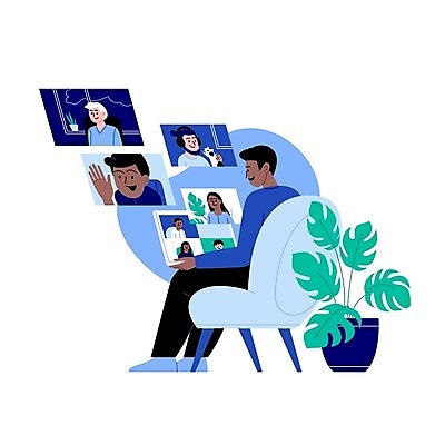 EPS 해외이미지 전신 한마리 라이프스타일 여자 남자 화분 의자 일러스트 들기 앉기 여러명 상반신 성인 일상 반려동물 고양이 만남 손인사 반가움 영상통화 화상통화 성인만 반려묘 해외일러스트 동물 1 감정 가구 다수 컨셉 포유류 모션 사람 라이프 생활 인사 통화 파일형식 벡터 이미지허브