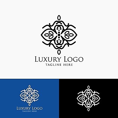 EPS 해외이미지 문양 일러스트 사람없음 파란색 고급 심볼 아라베스크 해외일러스트 컬러 컨셉 파일형식 벡터 이미지허브