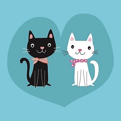 EPS 해외이미지 동물 캐릭터 디자인 커플 얼굴 어린이 분홍색 백그라운드 스티커 일러스트 발렌타인데이 사랑 미술 앉기 소년 그래픽 반려동물 세트 유행 검은색 고양이 흰색 하트 플랫 인쇄 만화 스케치 확인 그림 엽서 얼룩무늬 고립 스타일 해외일러스트 일러캐릭터 모양 남자 감정 컬러 무늬 포유류 관계 모션 데이이벤트 문화예술 사람 신체부위 편지 파일형식 벡터 이미지허브