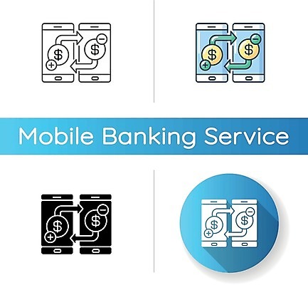 EPS 해외이미지 화살표 일러스트 사람없음 스마트폰 세트 동전 원형 모바일뱅킹 입금 출금 해외일러스트 도형 돈 금융 핸드폰 스마트기기 뱅킹 파일형식 벡터 이미지허브