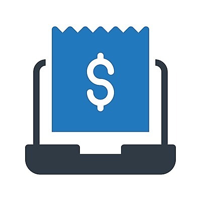 EPS 해외이미지 일러스트 사람없음 노트북 세금 세금계산서 해외일러스트 전자제품 파일형식 벡터 이미지허브