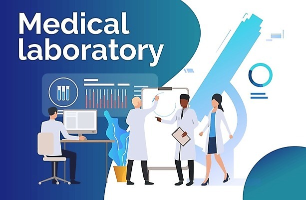 EPS 해외이미지 전신 여자 남자 의자 일러스트 의학 그래프 현미경 서기 들기 앉기 여러명 성인 모니터 가리킴 과학자 책상 서류판 성인만 해외일러스트 직업 과학 가구 다수 모션 실험기구 사람 손짓 컴퓨터 사무용품 학자 파일형식 벡터 이미지허브