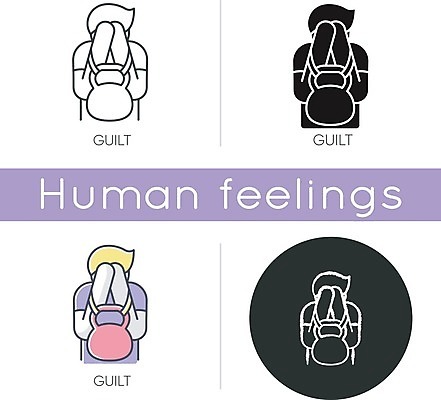 EPS 해외이미지 남자 일러스트 여러명 상반신 성인 세트 원형 후회 얼굴가리기 케틀벨 성인남자만 해외일러스트 도형 감정 다수 사람 가림 남자만 성인만 파일형식 벡터 이미지허브