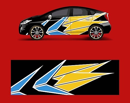 EPS 해외이미지 디자인 백그라운드 일러스트 자동차 추상 사람없음 목업 자동차코팅 해외일러스트 육상교통 무늬 파일형식 벡터 이미지허브