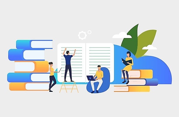 EPS 해외이미지 전신 여자 남자 잎 일러스트 사다리 함께함 들기 앉기 여러명 성인 책 노트북 소파 타이핑 업무 비즈니스맨 비즈니스우먼 작가 톱니바퀴 손뻗기 성인만 해외일러스트 식물 직업 다수 컨셉 의자 비즈니스 모션 사람 전자제품 도구 작업 직장인 파일형식 벡터 이미지허브