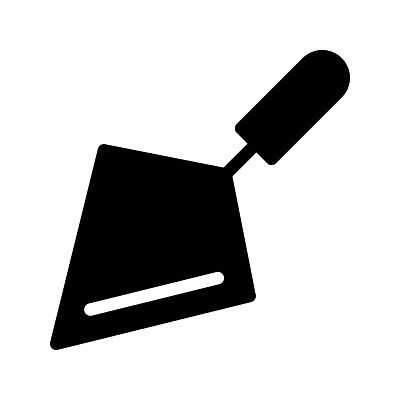 EPS 해외이미지 직업 디자인 실루엣 산업 백그라운드 일러스트 벽돌 노동자 손잡이 건물 금속 검은색 장비 기구 도구 공구 업무 플랫 모종삽 심볼 오브젝트 사인 심플 고립 미장 해외일러스트 건축물 컬러 재질 촬영기법 작업 삽 파일형식 벡터 이미지허브