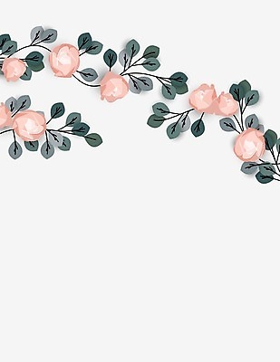 EPS 해외이미지 꽃 일러스트 사람없음 풀잎 해외일러스트 식물 잎 풀_식물 파일형식 벡터 이미지허브