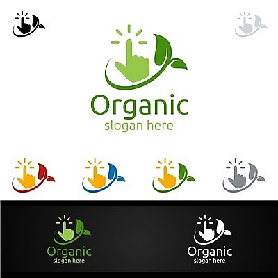 EPS 해외이미지 디자인 잎 사람없음 심볼 에코 유기농 손모양 바이오 브랜딩 해외일러스트 모양 식물 웰빙 환경 파일형식 벡터 손_신체부위 이미지허브