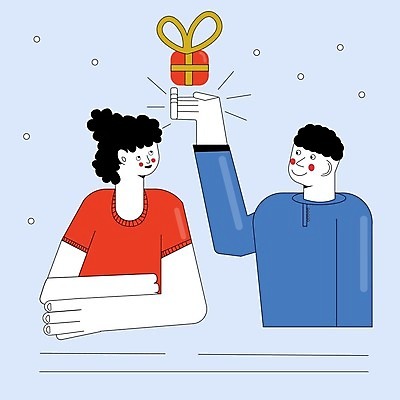 EPS 해외이미지 캐릭터 배너 커플 여자 남자 행복 결혼 백그라운드 컨셉 크리스마스 데이트 일러스트 관계 남편 휴가 새로움 기념 함께함 발렌타인데이 선물 사랑 사람 그래픽 상자 놀람 축하 인사 아내 생일 만화 연도 주기 고립 해외일러스트 일러캐릭터 기념일 감정 모션 데이이벤트 표정 이벤트 예절 파일형식 벡터 이미지허브