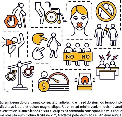 EPS 해외이미지 일러스트 사람모양 저울 들기 사람없음 노란색 주황색 확성기 임산부 금지 가리킴 라인아트 얼굴모양 휠체어 손모양 번개모양 성별기호 성차별 혐오 해외일러스트 모양 기호 감정 얼굴 선 컬러 모션 손짓 임신 번개 성별 차별 파일형식 벡터 손_신체부위 이미지허브