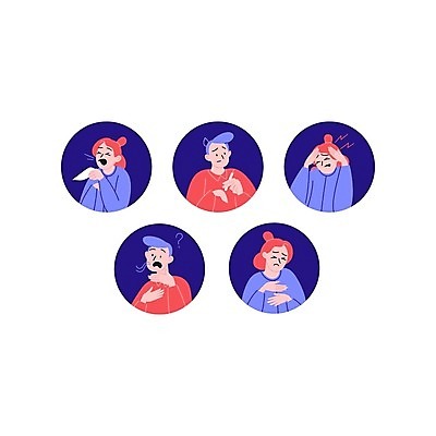 EPS 해외이미지 캐릭터 남자 감정 일러스트 병원 사람 글로벌 약 고통 열 호흡기관 바이러스 질병 두통 감염 전염 고립 궤 엘리먼트 전염병 증상 해외일러스트 일러캐릭터 의학 장기_의학 파일형식 벡터 이미지허브