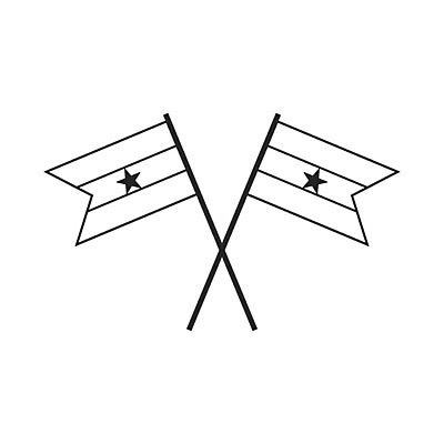 EPS 해외이미지 전통 디자인 문화 물결 선 캠페인 여행 컨셉 일러스트 휴가 미술 경사 이벤트 그래픽 장식 검은색 축제 자유 흰색 축하 깃발 막대기 플랫 만화 선거 심볼 사인 윤곽 깃대 봉 애국심 대각선 교차 가나 고립 독립 엘리먼트 전국 해외일러스트 컬러 문화예술 민주주의 파일형식 벡터 서아프리카 이미지허브