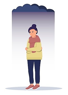 EPS 해외이미지 1 학생 드레스 여자 무기 어린이 신발 일러스트 청소년 서기 사람 그래픽 10대 파란색 재킷 슬픔 짜증 흰색 청바지 표현 만화 문제 입내밀기 교차 고립 심각 우울증 혼자 해외일러스트 옷 감정 컬러 컨셉 바지 모션 외투 질병 파일형식 벡터 이미지허브