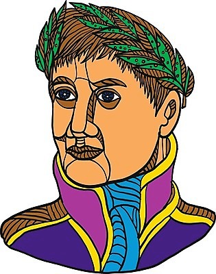 EPS 해외이미지 디자인 남자 유럽 유니폼 일러스트 미술 그래픽 프랑스 그림 리더 심플 병정 프랑스어 나폴레옹 스타일 해외일러스트 문자 옷 나라 문화예술 사람 파일형식 벡터 이미지허브