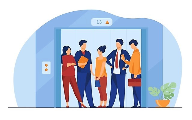 EPS 해외이미지 여자 남자 일러스트 서기 들기 여러명 성인 팔짱 비즈니스맨 비즈니스우먼 승차 엘리베이터 얼굴없음 성인만 해외일러스트 다수 비즈니스 모션 사람 직장인 파일형식 벡터 이미지허브
