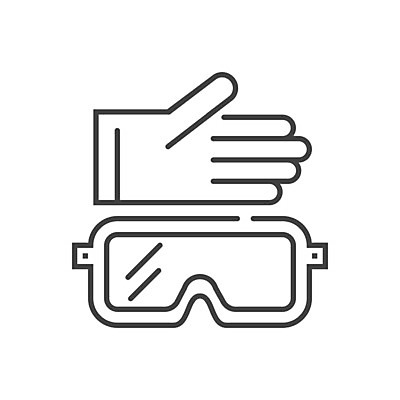 EPS 해외이미지 클립아트 직업 손 디자인 옷 안경 선 장갑 일러스트 고글 건강 작업복 가면 안전 픽토그램 유행 건강관리 장비 공구 업무 바이러스 보호 심볼 오브젝트 사인 예방 보안 심플 윤곽 감염 비전 고립 얇은 위생관리 전염병 타격 미니멀 해외일러스트 잡화 컨셉 모션 관리 신체부위 도구 작업 질병 파일형식 벡터 의학 사람 이미지허브