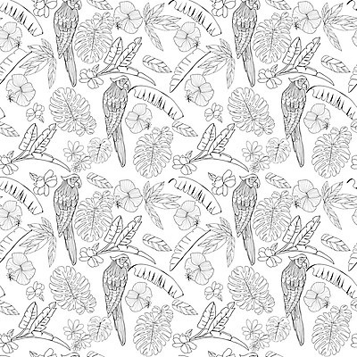 EPS 해외이미지 나무 식물 디자인 꽃 백그라운드 잎 패턴 일러스트 자연 벽지 바나나 손바닥 그래픽 장식 여름 유행 수확 흰색 직물 숲 인쇄 스케치 질감 하와이 앵무새 윤곽 내추럴 엘리먼트 이국적 파라다이스 포장소품 하와이인 히비스커스 해외일러스트 외국인 손 계절 컬러 무늬 농업 과일 포장 조류 미술 미국 오브젝트 생태계 포장재료 파일형식 벡터 이미지허브