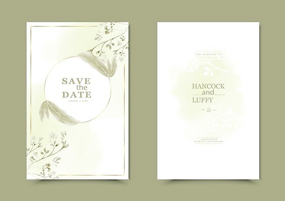 EPS 해외이미지 꽃 꽃다발 결혼 꽃무늬 일러스트 결혼식 사람없음 초록색 장미 벚꽃 청첩장 해외일러스트 식물 컬러 무늬 카드_감사 이벤트 파일형식 벡터 이미지허브