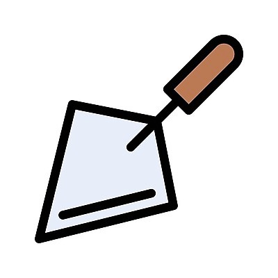 EPS 해외이미지 직업 디자인 실루엣 산업 백그라운드 일러스트 벽돌 노동자 손잡이 건물 금속 검은색 장비 기구 도구 공구 업무 플랫 모종삽 심볼 오브젝트 사인 심플 고립 미장 해외일러스트 건축물 컬러 재질 촬영기법 작업 삽 파일형식 벡터 건축 이미지허브