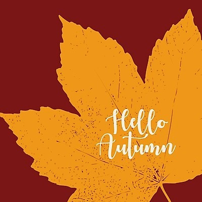 EPS 해외이미지 손글씨 단풍 일러스트 사람없음 주황색 가을 버건디 가을배경 해외일러스트 계절 컬러 백그라운드 잎 빨간색 파일형식 벡터 가을_계절 이미지허브