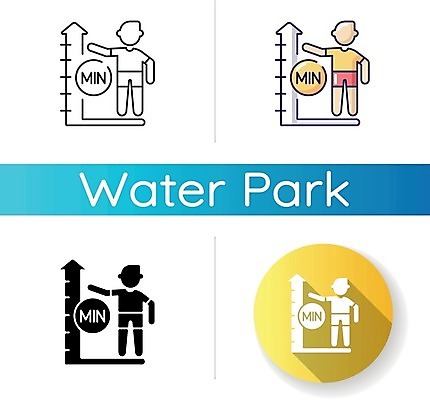 EPS 해외이미지 화살표 일러스트 사람모양 사람없음 세트 원형 키_신체 워터파크 해외일러스트 모양 도형 신체 수영장 파일형식 벡터 이미지허브