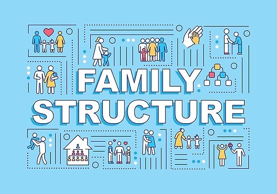 EPS 해외이미지 디자인 배너 영어 어린이 점선 선 하늘색 라인일러스트 일러스트 가족 사람모양 여러명 성인 타이포그라피 사람없음 단어 손잡기 하트 아기 노인만 해외일러스트 모양 문자 다수 관계 모션 사람 파란색 성인만 파일형식 벡터 이미지허브