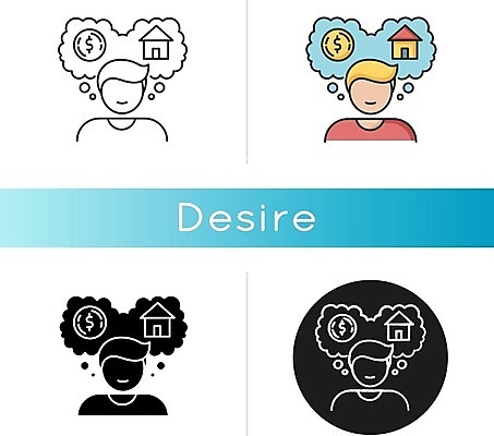 EPS 해외이미지 남자 말풍선 일러스트 주택 상반신 성인 세트 동전 원형 욕심 얼굴없음 성인남자만 해외일러스트 도형 돈 사람 건물 남자만 성인만 파일형식 벡터 이미지허브