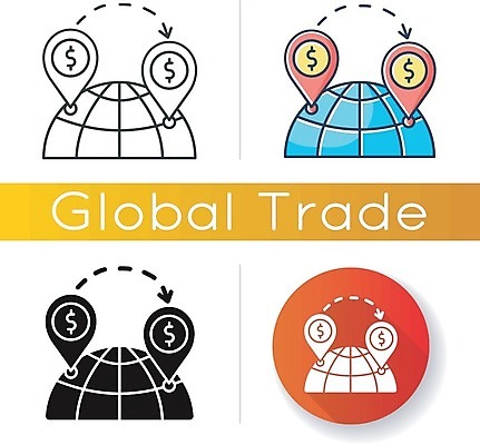 EPS 해외이미지 일러스트 사람없음 세트 원형 해외일러스트 도형 파일형식 벡터 이미지허브