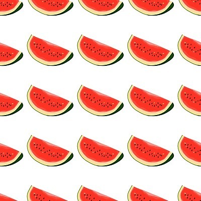 EPS 해외이미지 백그라운드 패턴 일러스트 단면 수박 사람없음 빨간색 해외일러스트 컬러 무늬 과일 파일형식 벡터 이미지허브