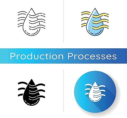EPS 해외이미지 일러스트 건조 사람없음 세트 물방울 원형 해외일러스트 도형 파일형식 벡터 이미지허브