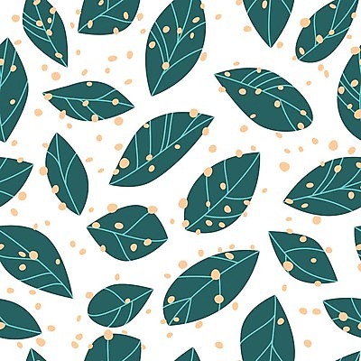 EPS 해외이미지 식물 디자인 백그라운드 잎 패턴 일러스트 벽지 그래픽 장식 파란색 가을 점 떨어짐 낙서 흰배경 그림 구성 스타일 해외일러스트 계절 컬러 컨셉 무늬 흰색 파일형식 벡터 이미지허브