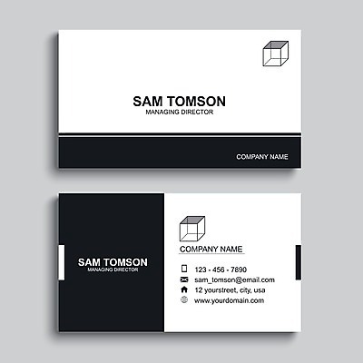 EPS 해외이미지 디자인 일러스트 명함 사람없음 세트 검은색 흰색 정사각형 심플 테마 스타일 미니멀리스트 해외일러스트 도형 컬러 파일형식 벡터 이미지허브