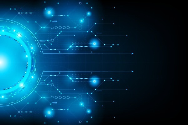 EPS 해외이미지 선 일러스트 사람없음 그래픽 파란색 빛 글로벌 디지털 검은색 점 네트워크 해외일러스트 컬러 파일형식 벡터 이미지허브
