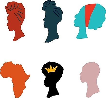 EPS 해외이미지 전통 디자인 여자 실루엣 문화 백그라운드 패턴 일러스트 아프리카 추상 미술 사람 장식 세트 머리 유행 검은색 수집 심볼 오브젝트 그림 드럼 목 부족 고립 스타일 해외일러스트 나라 컬러 컨셉 무늬 문화예술 타악기 촬영기법 신체부위 파일형식 벡터 이미지허브