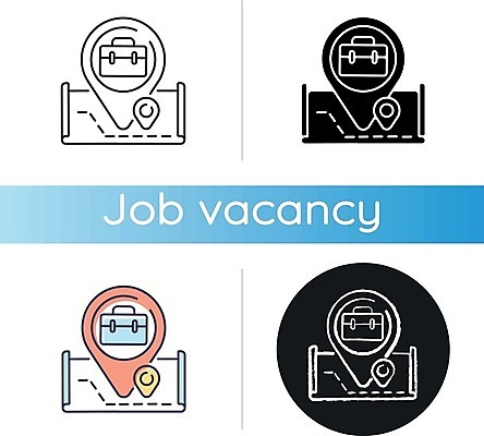 EPS 해외이미지 지도 서류가방 일러스트 회사 비즈니스 사람없음 세트 원형 위치 해외일러스트 도형 가방 파일형식 벡터 이미지허브