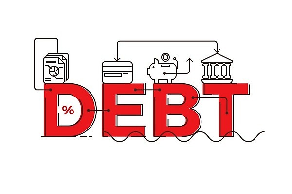 EPS 해외이미지 선 컨셉 돈 일러스트 비즈니스 스트레스 빨간색 금융 저축 돼지저금통 신용카드 보고서 윤곽 안심 파산 대출 빚 경영 위기 치유 해외일러스트 컬러 육류 경제 저금통 재산 파일형식 벡터 이미지허브