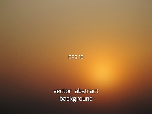 EPS 해외이미지 백그라운드 일러스트 사람없음 노란색 일몰 그라데이션 블러 해외일러스트 컬러 노을 파일형식 벡터 이미지허브