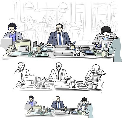 EPS 해외이미지 백인 직업 1 라이프스타일 손 남자 백그라운드 인터넷 일러스트 비즈니스 노동자 함께함 실내 사람 앉기 성인 가로 노트북 컴퓨터 사무실 모니터 자료 업무 작업 비즈니스맨 낙서 스케치 책상 그림 문서 바쁨 윤곽 손그림 온라인 고립 프리랜서 해외일러스트 서양인 가구 컨셉 모션 미술 내부 생활 신체부위 전자제품 직장인 파일형식 벡터 이미지허브