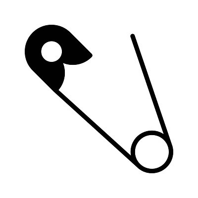 EPS 해외이미지 일러스트 집게 안전 금속 공구 잡기 우아함 닫기 연결 바느질 기저귀 심플 철사 자수 브로치 고립 오리지널 핸드메이드 규칙적 해외일러스트 컨셉 장신구 모션 재질 아기용품 도구 파일형식 벡터 이미지허브