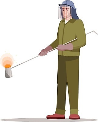 EPS 해외이미지 클립아트 백인 직업 캐릭터 1 디자인 남자 유럽 산업 일러스트 노동자 사람 20대 성인 30대 금속 흰색 업무 엔지니어 플랫 만화 철 묘사 상업 심플 고립 제철소 철강 추출 현실 디테일 해외일러스트 일러캐릭터 서양인 나라 컬러 재질 청년 장년 작업 기술자 파일형식 벡터 이미지허브