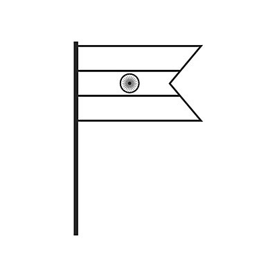 EPS 해외이미지 전통 디자인 문화 물결 선 캠페인 여행 컨셉 일러스트 휴가 미술 경사 이벤트 그래픽 장식 검은색 축제 자유 흰색 축하 깃발 막대기 플랫 만화 선거 인도인 심볼 사인 윤곽 깃대 봉 애국심 대각선 교차 고립 독립 엘리먼트 전국 해외일러스트 외국인 컬러 문화예술 동양인 민주주의 파일형식 벡터 이미지허브