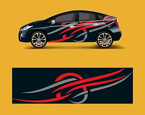 EPS 해외이미지 디자인 백그라운드 일러스트 자동차 추상 사람없음 목업 자동차코팅 해외일러스트 육상교통 무늬 파일형식 벡터 이미지허브