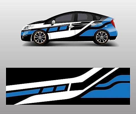 EPS 해외이미지 디자인 백그라운드 일러스트 자동차 추상 사람없음 파란색 목업 자동차코팅 해외일러스트 육상교통 컬러 무늬 파일형식 벡터 이미지허브