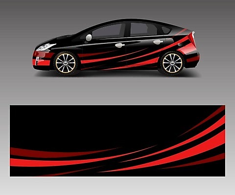 EPS 해외이미지 디자인 백그라운드 일러스트 자동차 추상 사람없음 목업 자동차코팅 해외일러스트 육상교통 무늬 파일형식 벡터 이미지허브