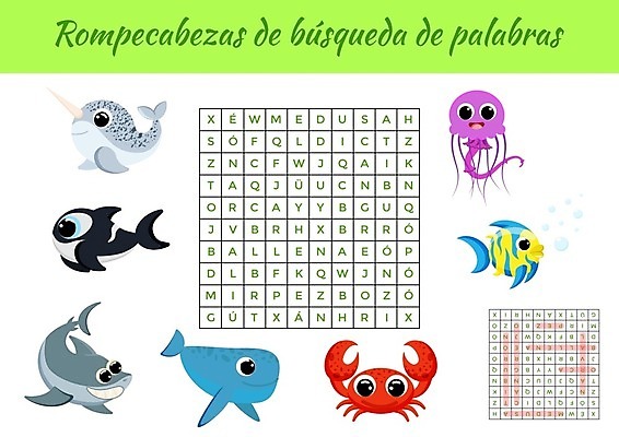 EPS 해외이미지 동물 템플릿 디자인 교육 어린이 십자가 일러스트 학교 어류 경기 가로 단어 컬러풀 유치원 게 게임 마음 퍼즐 수수께끼 퀴즈 플랫 만화 편지 고래 검색 정사각형 페이지 상어 문제 해결 발견 고립 대답 스페인어 해외일러스트 도형 문자 스포츠 컬러 포유류 놀이 갑각류 사람 수중동물 파일형식 벡터 이미지허브