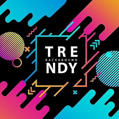 EPS 해외이미지 디자인 백그라운드 패턴 일러스트 추상 사람없음 그래픽 컬러풀 유행 검은색 그라데이션 해외일러스트 컬러 무늬 파일형식 벡터 이미지허브